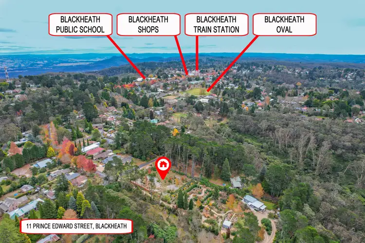 Main view of Homely land listing, 11 PRINCE EDWARD STREET, Blackheath NSW 2785