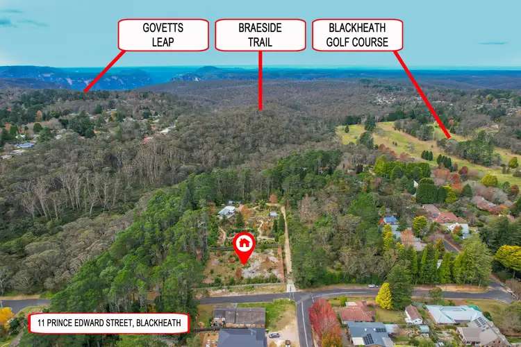 Second view of Homely land listing, 11 PRINCE EDWARD STREET, Blackheath NSW 2785