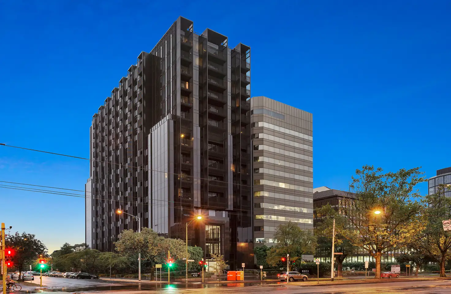 Main view of Homely apartment listing, UNIT 1403/470 ST KILDA ROAD, Melbourne VIC 3004