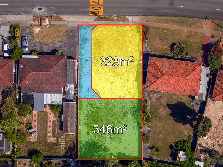 Third view of Homely land listing, 17 WOODROW AVENUE, Yokine WA 6060