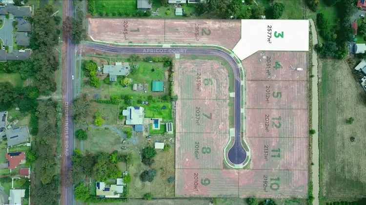 Main view of Homely land listing, 3 APRICOT COURT, Tatura VIC 3616