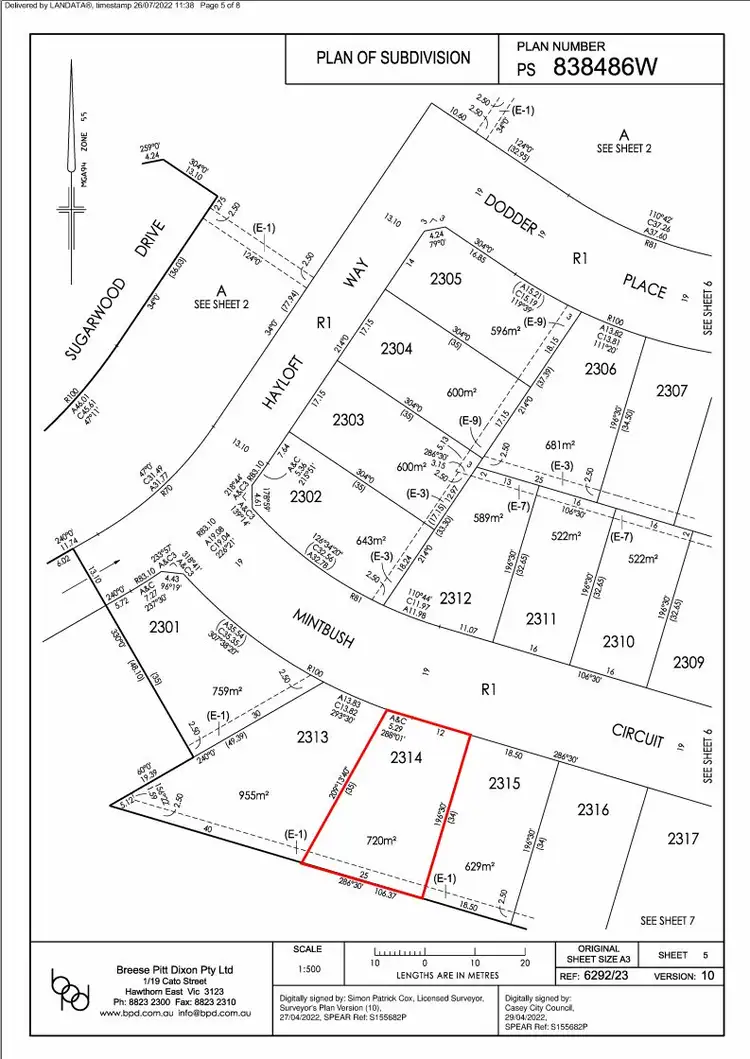 Third view of Homely land listing, 23 MINTBUSH CIRCUIT, Botanic Ridge VIC 3977