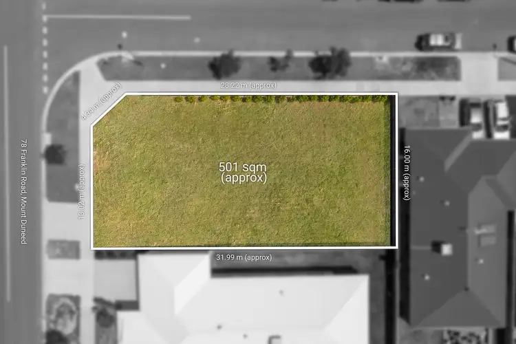 Second view of Homely land listing, 78 FRANKLIN ROAD, Mount Duneed VIC 3217