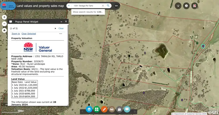 LOT Lot 3, 1351 TARALGA ROAD, Tarlo NSW 2580