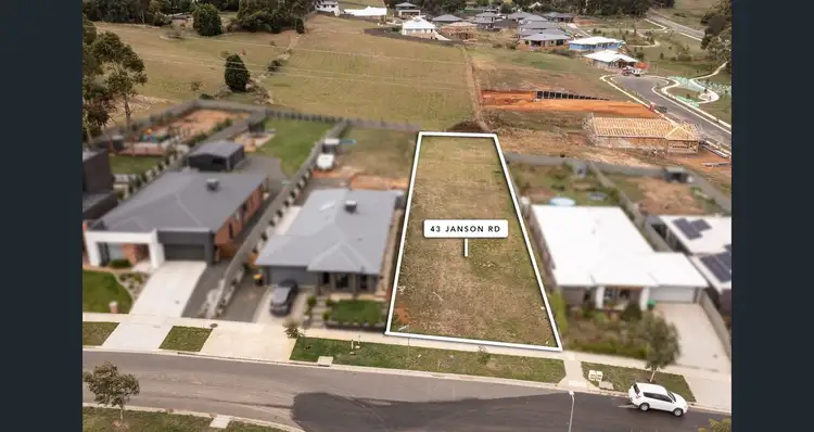 Main view of Homely land listing, 43 JANSON ROAD, Brown Hill VIC 3350