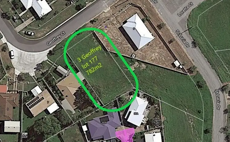 LOT Lot 177, 3 GEOFFREY COURT, Rasmussen QLD 4815