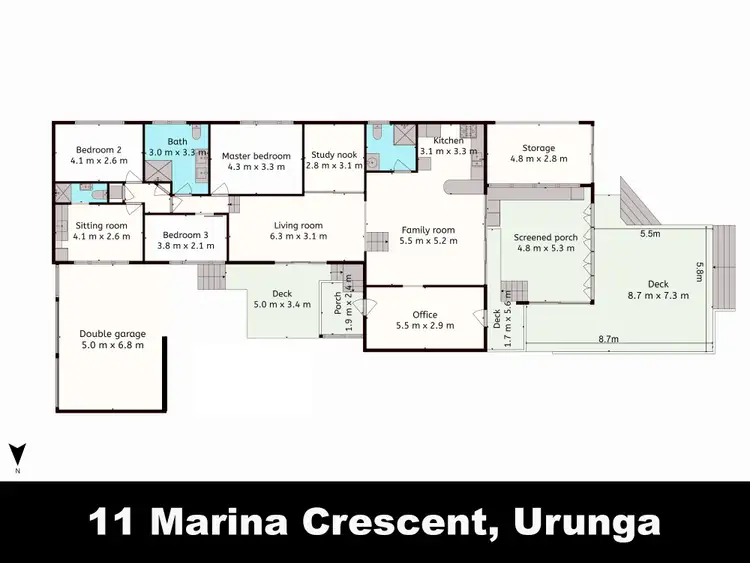 Third view of Homely house listing, 11 MARINA CRESCENT, Urunga NSW 2455