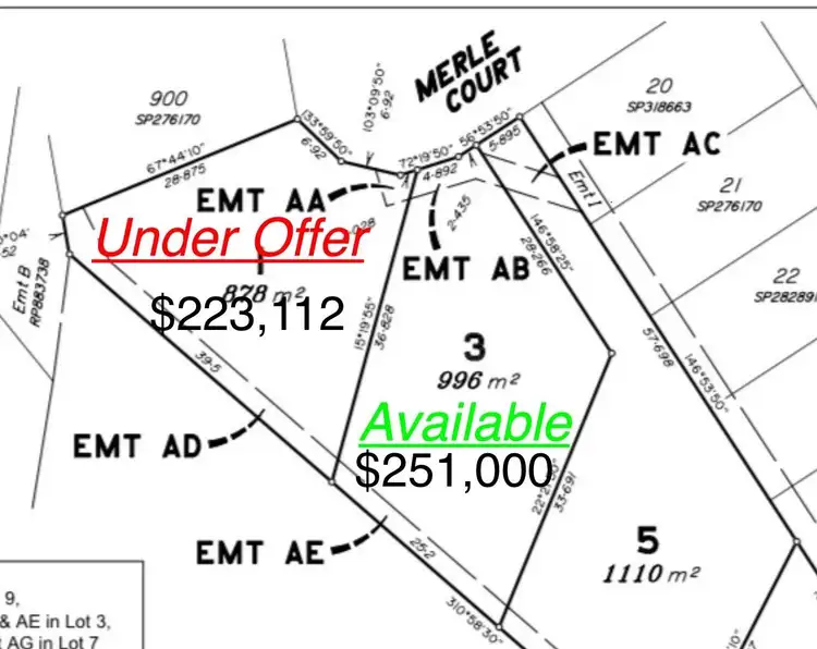 Third view of Homely land listing, LOT Lot 900 MERLE COURT, Bucasia QLD 4750