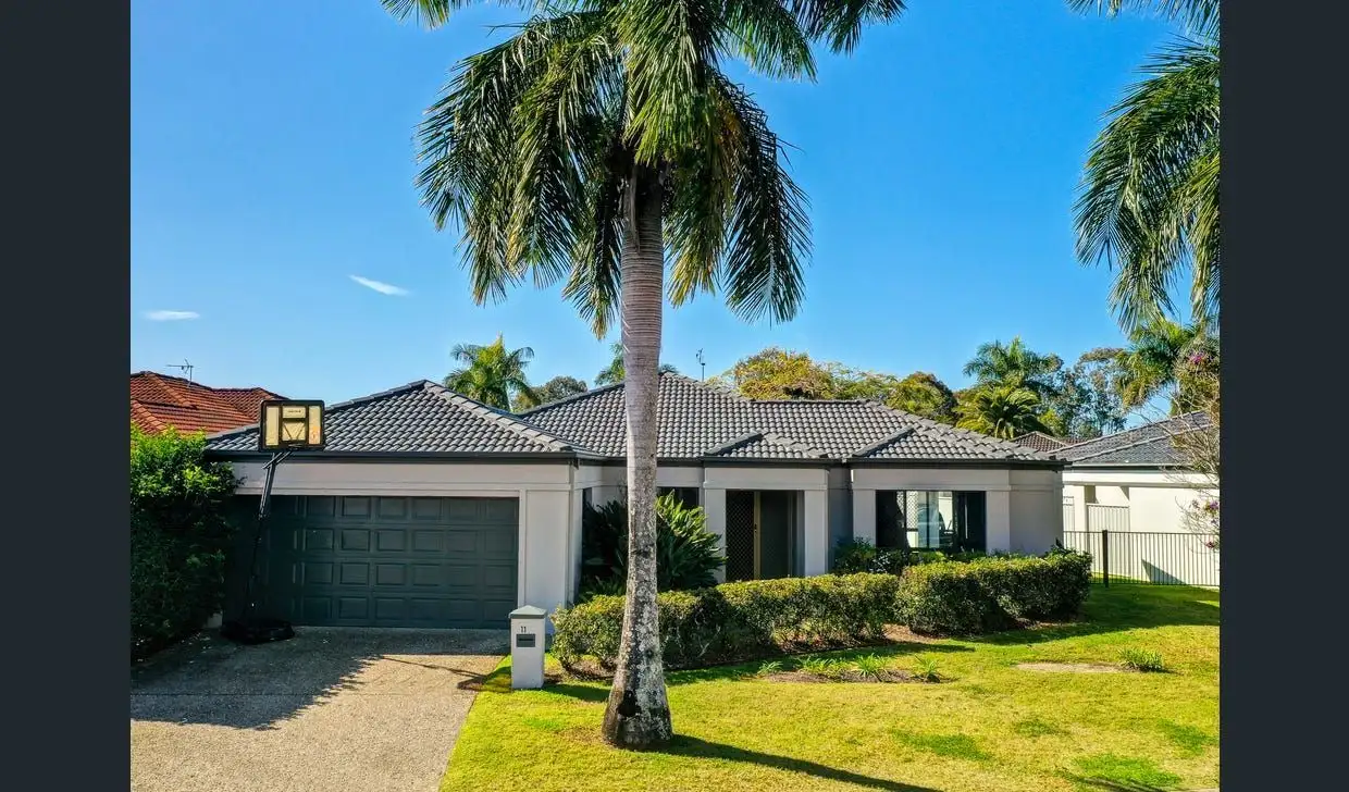 Main view of Homely house listing, 11 PEACH DRIVE, Robina QLD 4226