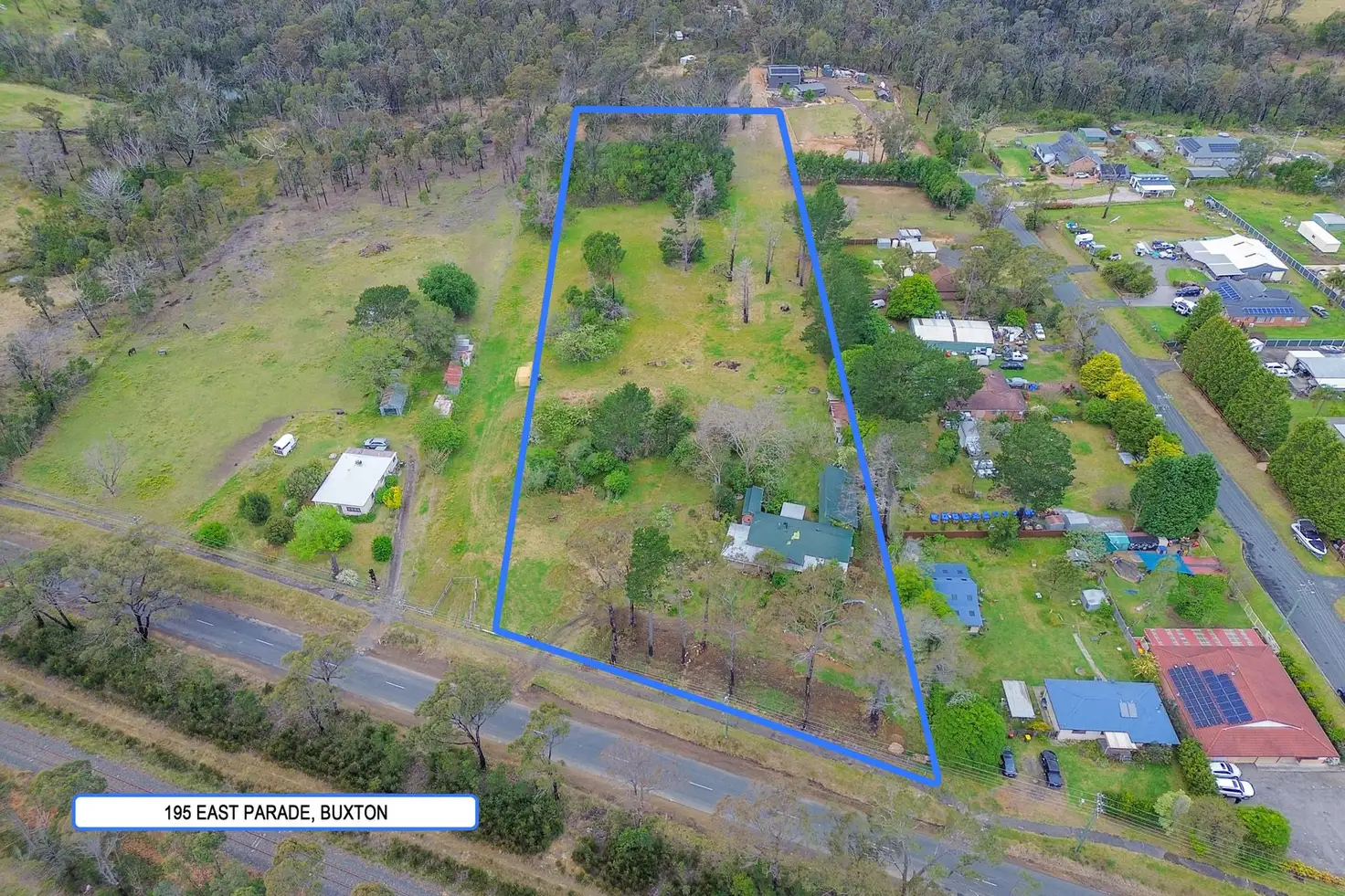 Main view of Homely rural property listing, 195 EAST PARADE, Buxton NSW 2571