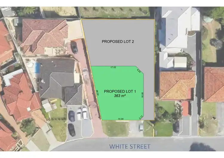 Second view of Homely land listing, Lot 1/32 White Street, Osborne Park WA 6017