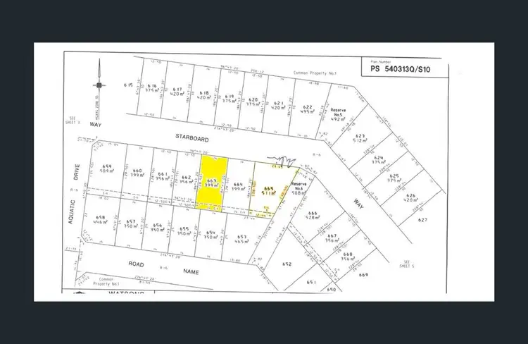 Main view of Homely land listing, 69 Starboard Way, Werribee South VIC 3030