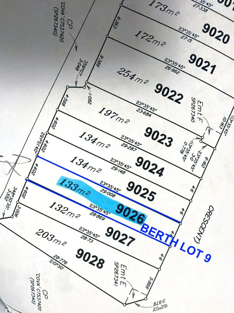 Main view of Homely land listing, LOT Lot 10000, 1-7 Cova Boulevard, Hope Island QLD 4212