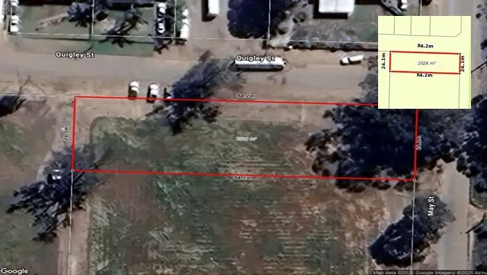 Main view of Homely land listing, 1 Quigley Street, Narrogin WA 6312