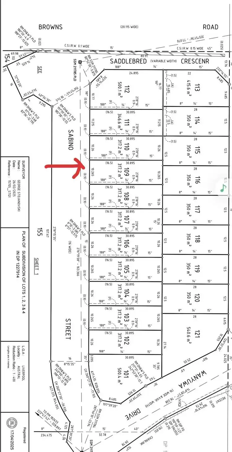 Fifth view of Homely land listing, 17 Sabino Street, Austral NSW 2179