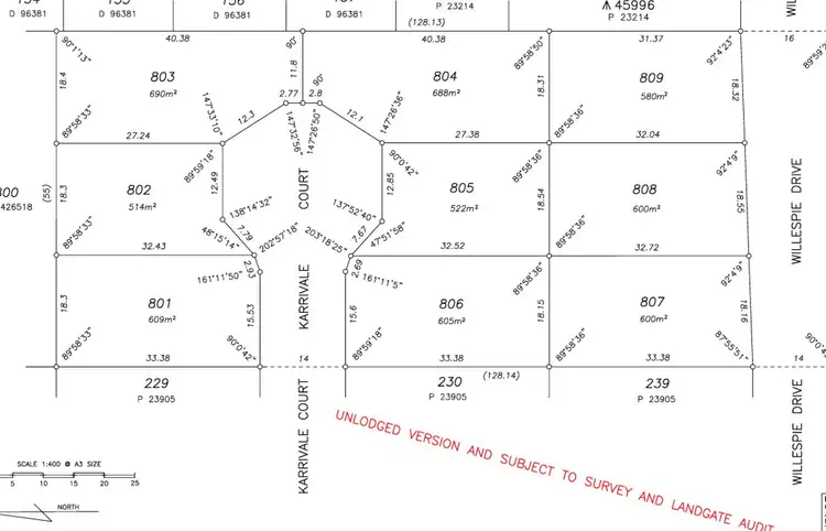 Sixth view of Homely land listing, Lot 805 Karrivale Court, Pearsall WA 6065
