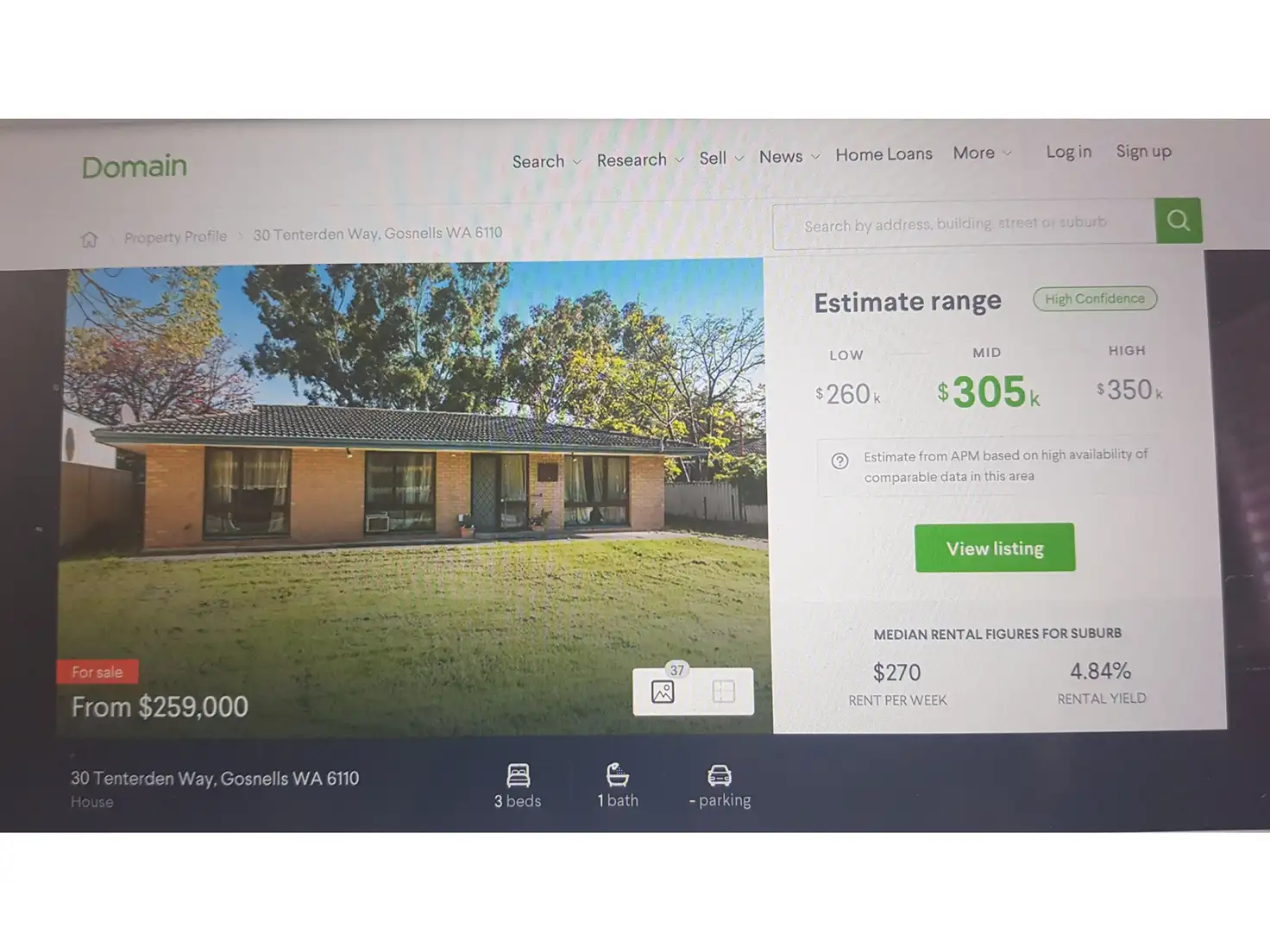 Main view of Homely house listing, 30 Tenterden Way, Gosnells WA 6110
