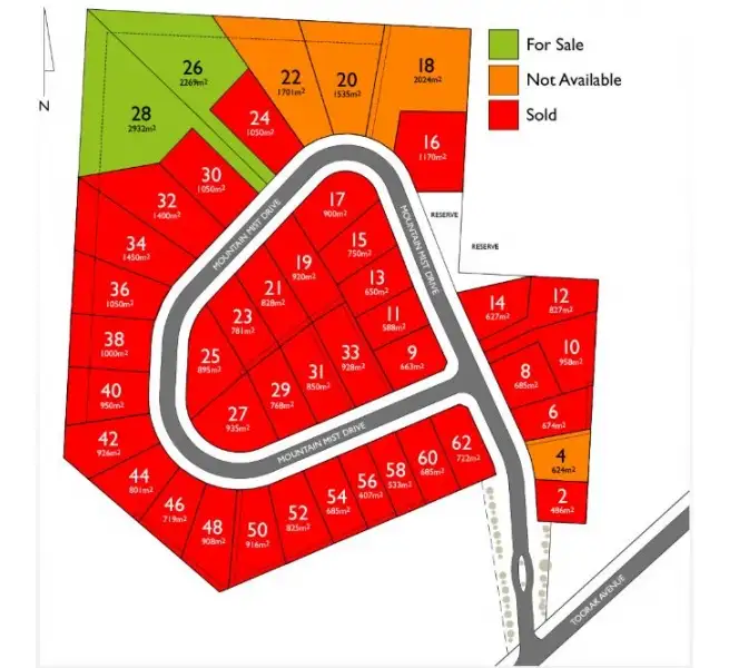 Third view of Homely land listing, 26 Mountain Mist Drive, Bright VIC 3741