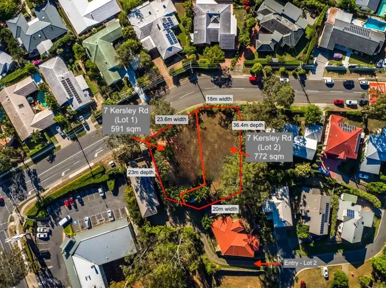 Second view of Homely land listing, Lot 1/7 Kersley Road, Kenmore QLD 4069