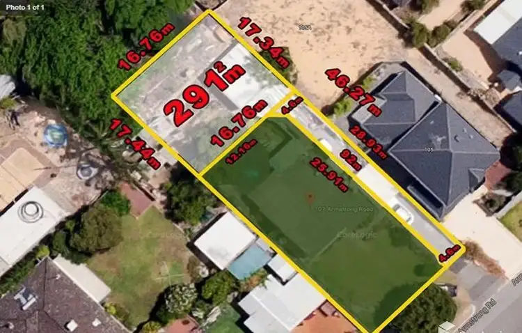 Main view of Homely land listing, 107A Armstrong Road, Wilson WA 6107