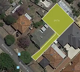 Main view of Homely land listing, 297A Belmont Avenue, Cloverdale WA 6105