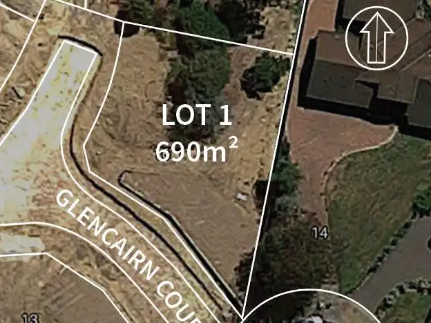 Main view of Homely land listing, Lot 1 Glencairn Court, Eltham North VIC 3095