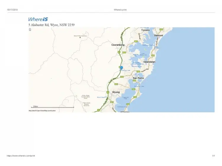 Seventh view of Homely land listing, 5 Alabaster Road, Wyee NSW 2259