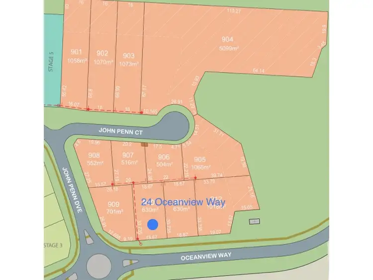 Sixth view of Homely land listing, 24 Oceanview Way, Tomakin NSW 2537