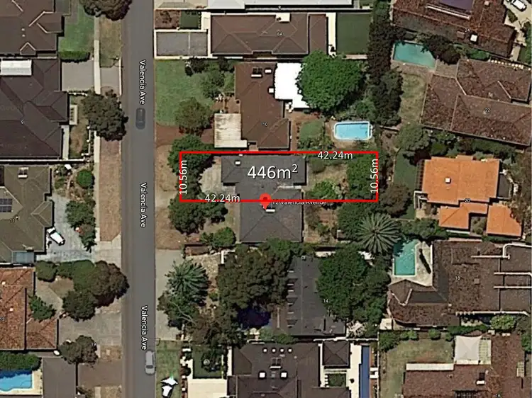 Main view of Homely land listing, 12A Valencia Avenue, Churchlands WA 6018