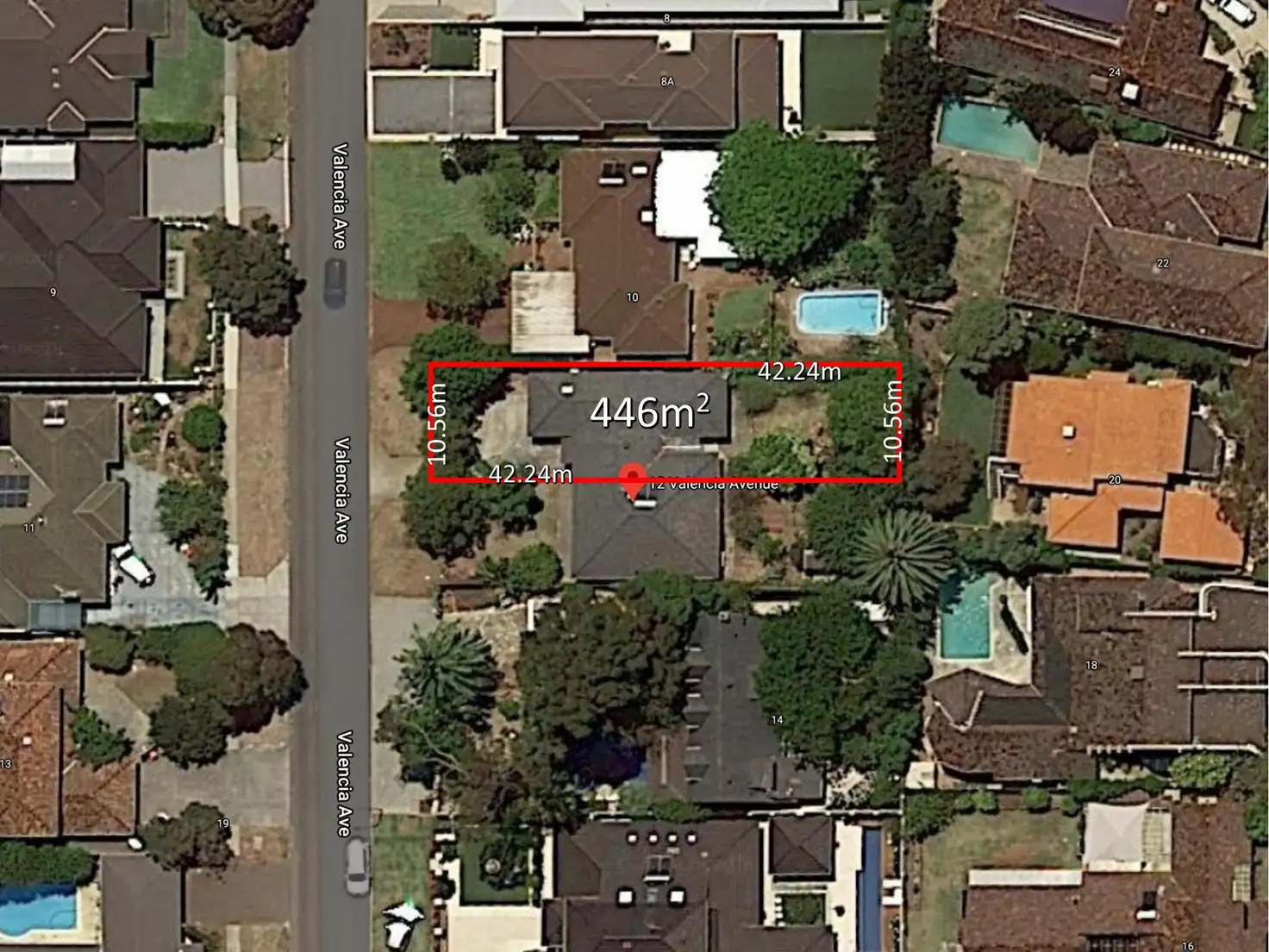 Main view of Homely land listing, 12A Valencia Avenue, Churchlands WA 6018