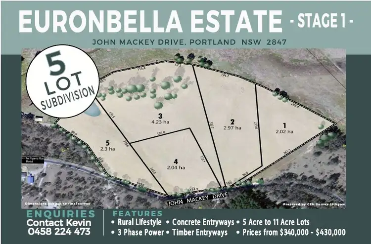 Seventh view of Homely land listing, Lot 4 John Mackey Drive, Portland NSW 2847