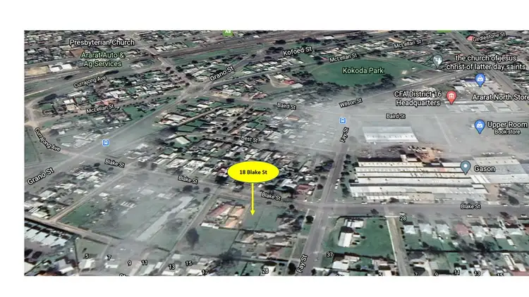 Second view of Homely land listing, 18 Blake Street, Ararat VIC 3377