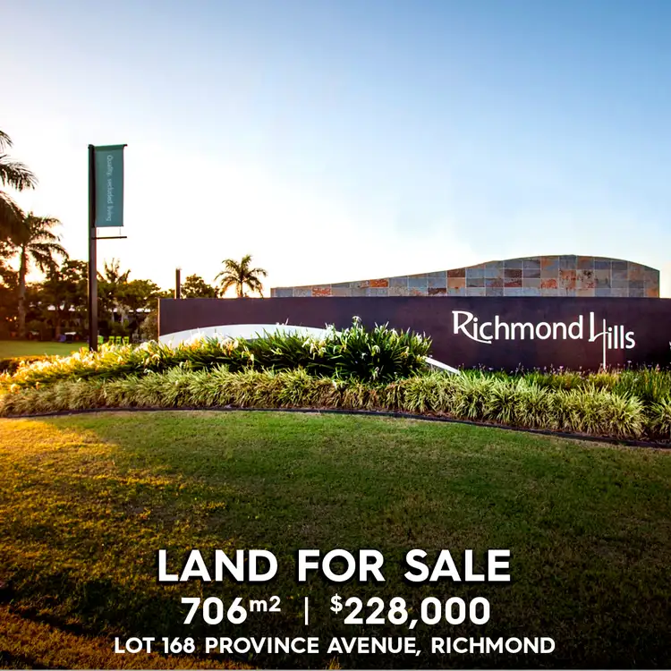 Lot 168 Province Avenue, Richmond QLD 4740