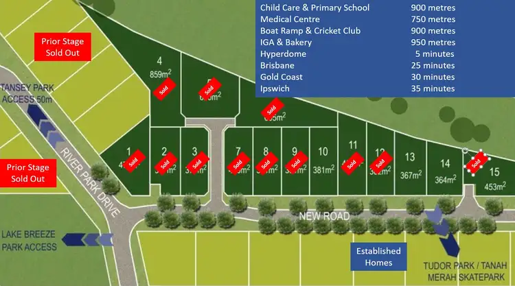 Main view of Homely land listing, 28 Sunset Drive, Loganholme QLD 4129