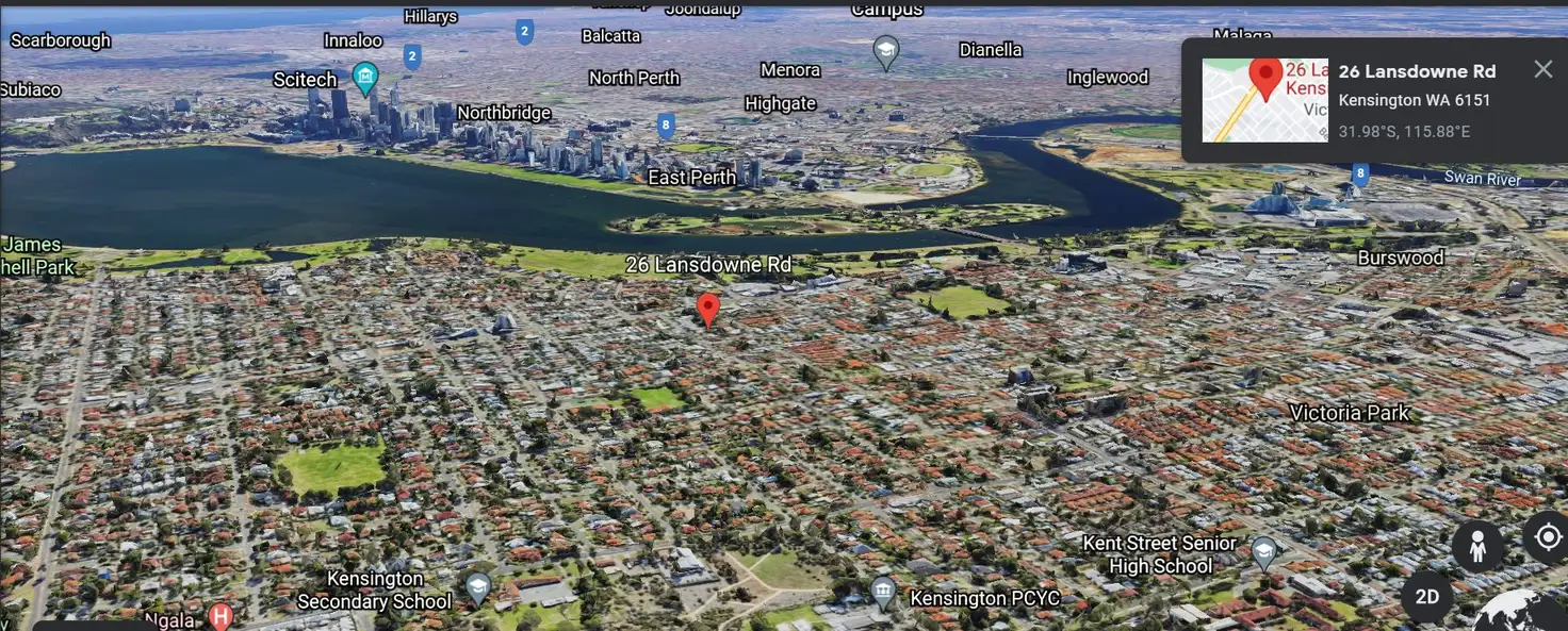 Main view of Homely land listing, 26 Lansdowne Road, Kensington WA 6151