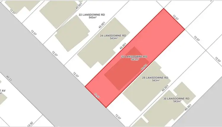 Second view of Homely land listing, 26 Lansdowne Road, Kensington WA 6151