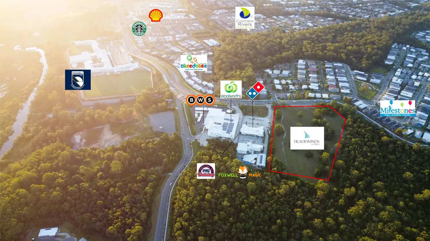 Main view of Homely land listing, Lot 16/348 Foxwell Road, Coomera QLD 4209