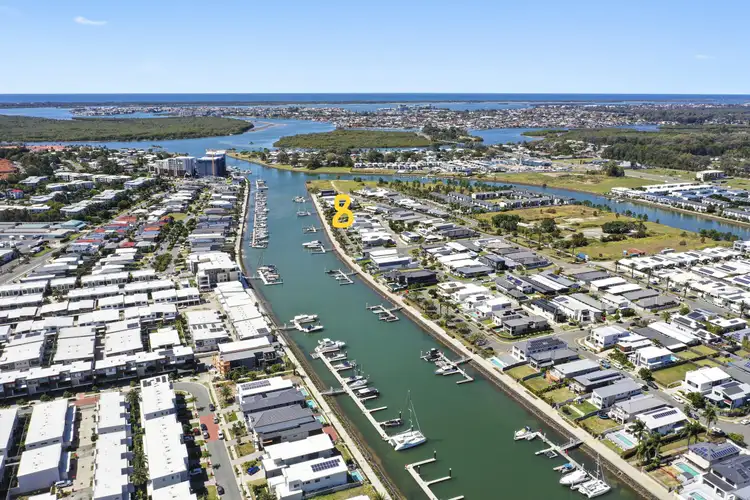 Third view of Homely land listing, 8 NORTH VIEW STREET, Hope Island QLD 4212