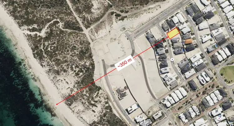 Third view of Homely land listing, 20 SALTWATER AVENUE, Burns Beach WA 6028
