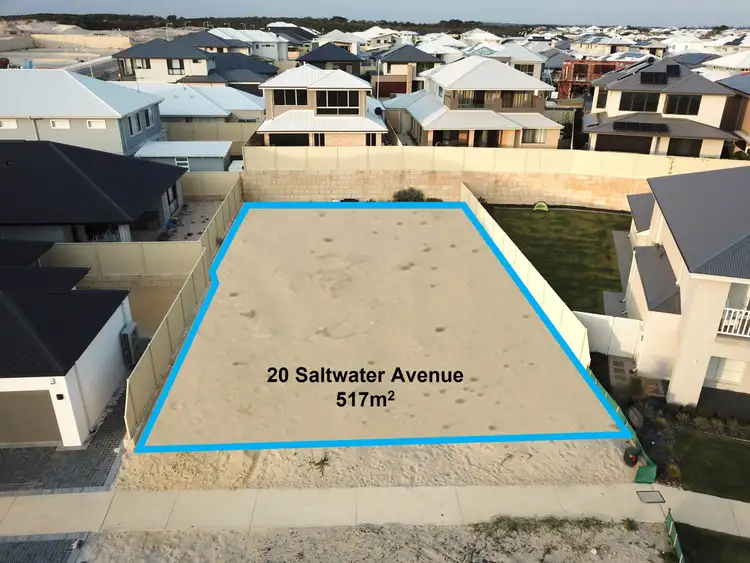 Sixth view of Homely land listing, 20 SALTWATER AVENUE, Burns Beach WA 6028