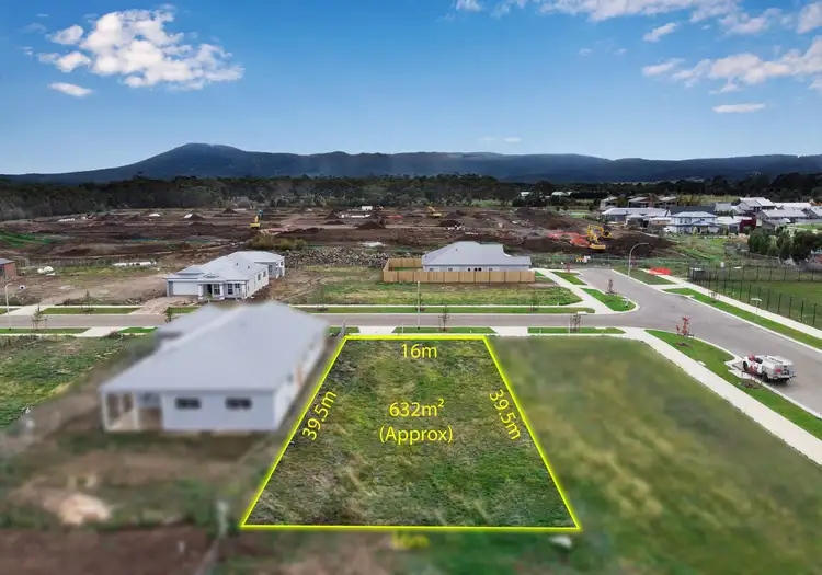 Main view of Homely land listing, 18 CORREA WAY, New Gisborne VIC 3438