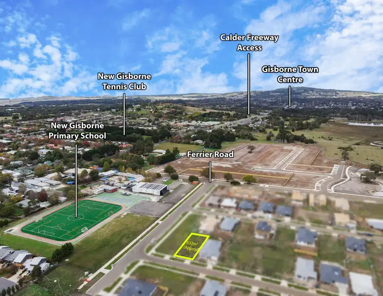 Second view of Homely land listing, 18 CORREA WAY, New Gisborne VIC 3438