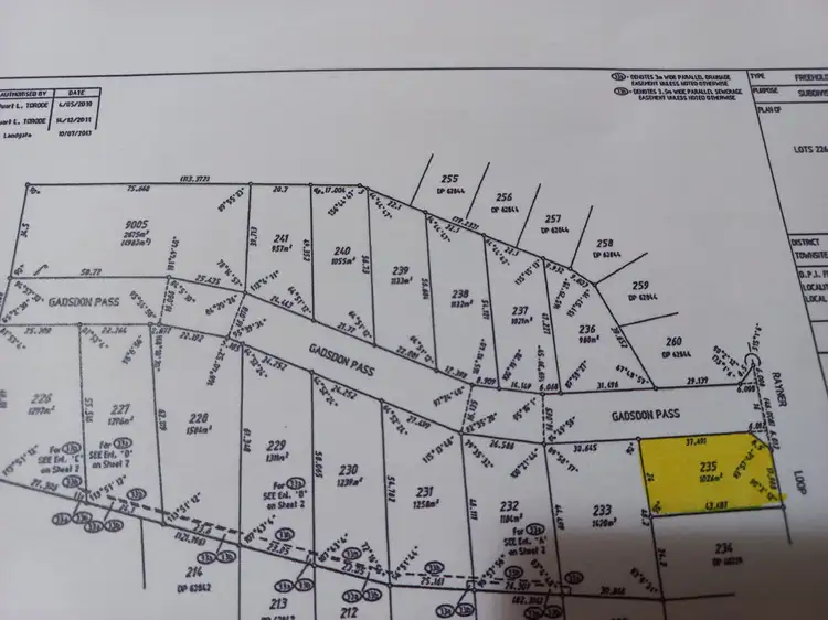 Third view of Homely land listing, 1 GADSDON PASS, Nunile WA 6566