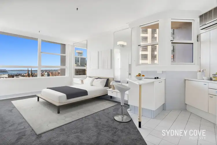 Main view of Homely studio listing, 255/27 Park Street, Sydney NSW 2000