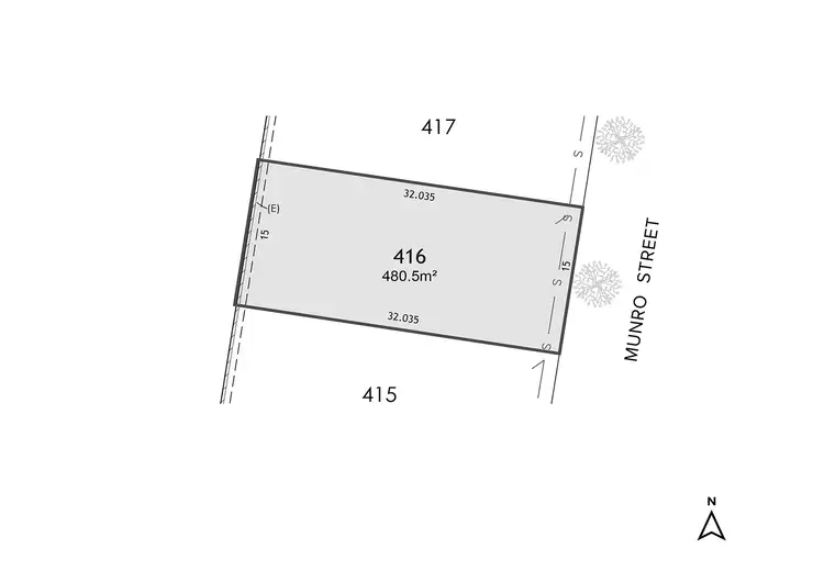 Main view of Homely land listing, LOT 416, Lot 416 Munro Street, Chisholm NSW 2322