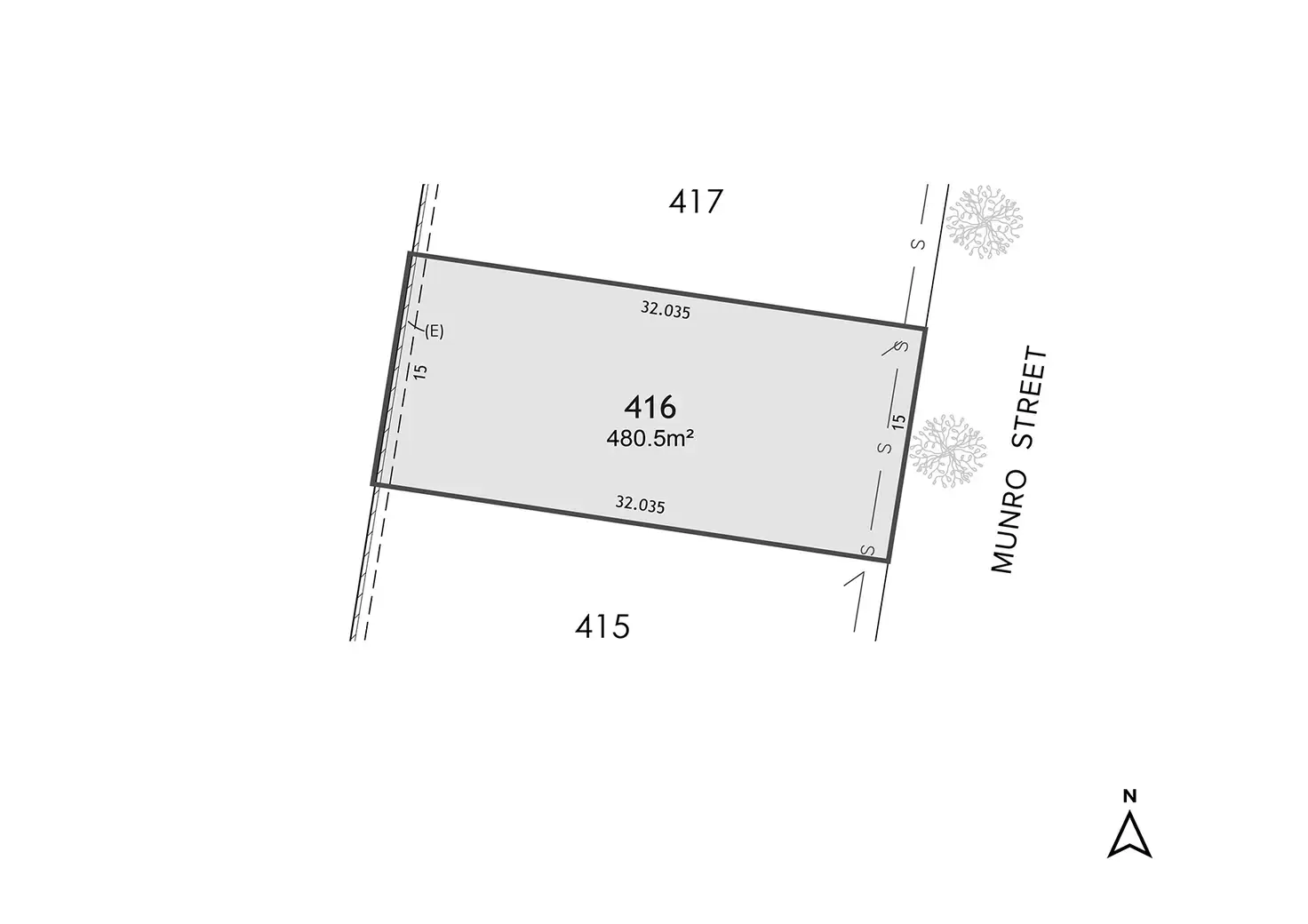 Main view of Homely land listing, LOT 416, Lot 416 Munro Street, Chisholm NSW 2322