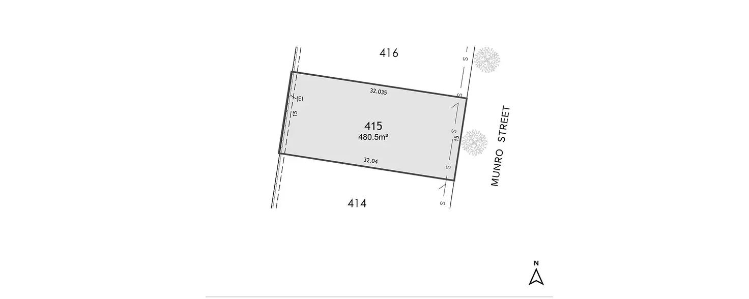Main view of Homely land listing, LOT 415, Lot 415 Munro Street, Chisholm NSW 2322