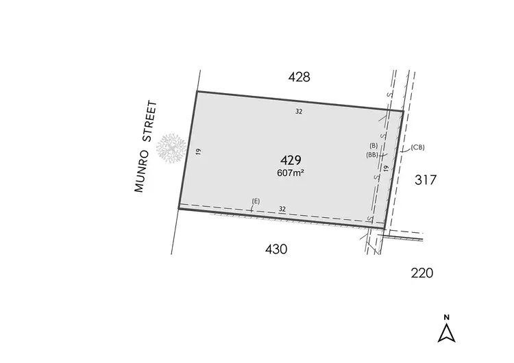 Main view of Homely land listing, LOT 429, Lot 429 Munro Street, Chisholm NSW 2322