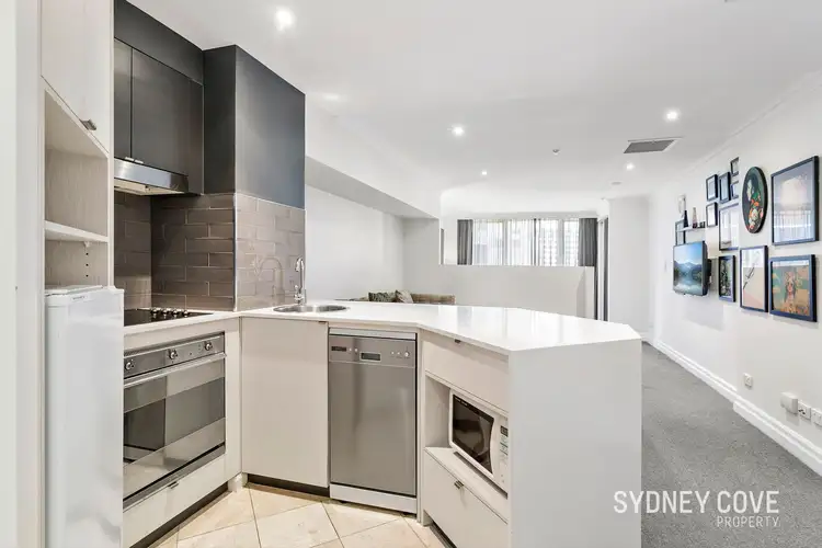 Third view of Homely studio listing, 1412/2 Bond Street, Sydney NSW 2000