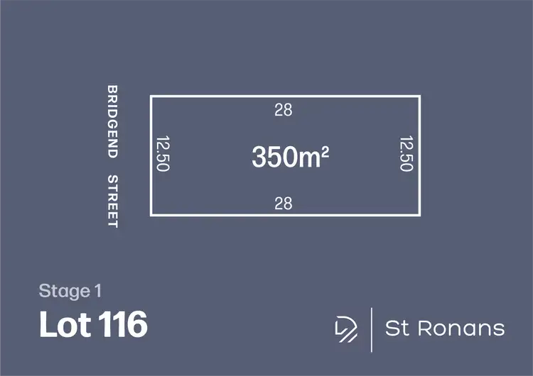 Main view of Homely land listing, LOT 116, Lot 116 Bridgend Street, Bulla VIC 3428